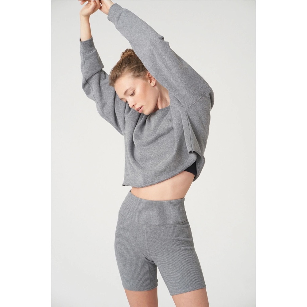 WSLY Rivington 7” Ribbed High-Waist Short - Picture 3 of 9